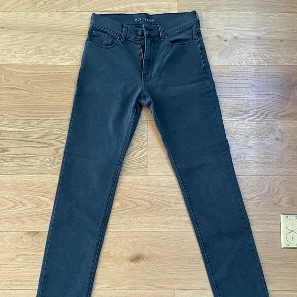 Mott Bow Jeans Mott Bow Slim Stone Jeans Medium Gray Never
